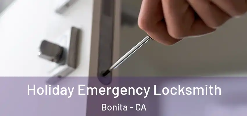 Holiday Emergency Locksmith Bonita - CA